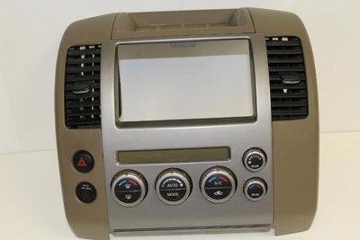 2005-2007 NISSAN PATHFINDER CENTER DASH RADIO CLIMATE CONTROL BEZEL 68260 EA410 - BIGGSMOTORING.COM