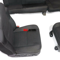 2008-2010 F250 Factory OEM Used Ford Super Duty Powered Front and Rear Seat Set