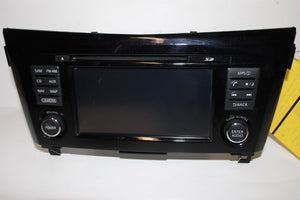 2014-2017 NISSAN ROGUE NAVIGATION RADIO CD PLAYER 25915 BA0A