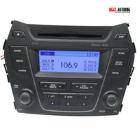 2015-2016 Hyundai Santa Fe Radio Stereo Bluetooth Mp3 Cd Player 96170-4Z1504X