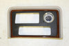 2001-2002  Escalade Console Trim W/ Clock Wood Grain Tan  Trim - BIGGSMOTORING.COM