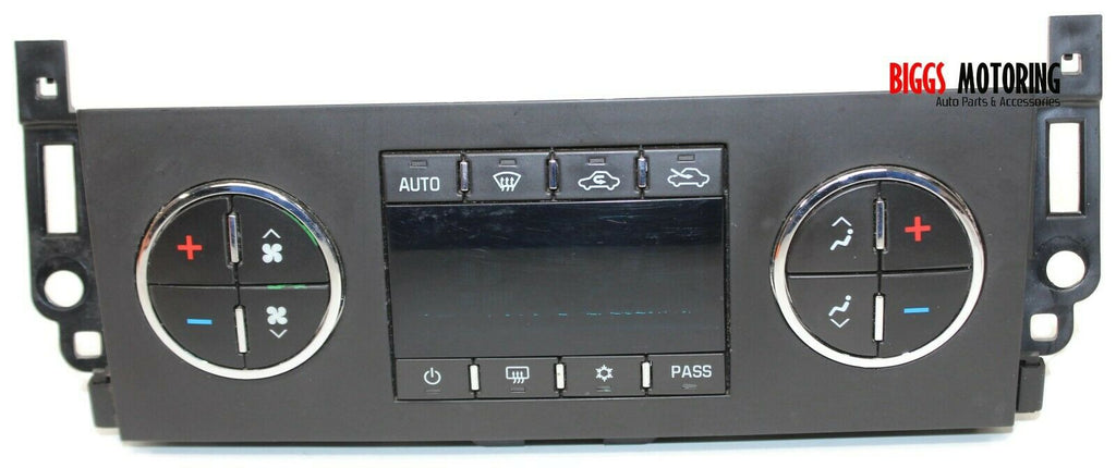2007-2011 Chevy Avalanche Ac Heater Climate Control Unit 15932417