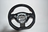 NISSAN GTR R35 CUSTOM CARBON FIBER & LEATHER FLAT BOTTOM  STEERING WHEEL