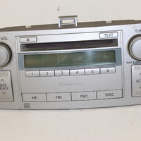 2004-2006 TOYOTA SOLARA RADIO STEREO  CD PLAYER 86120-AA140 - BIGGSMOTORING.COM