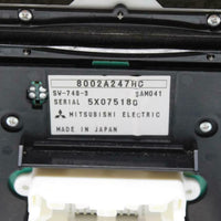 2006-2009 MITSUBISHI GALANT RADIO FACE CLIMATE CONTROL  PANEL 8002A247HC