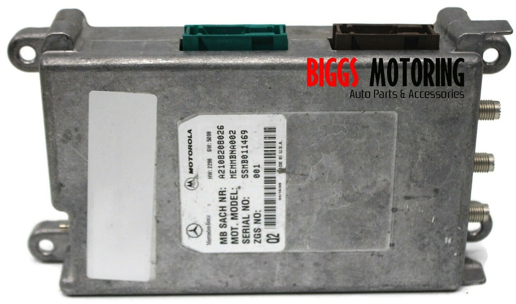 2000-2006 Mercedes Benz W220 S500 Communication Control Module A2108208026 - BIGGSMOTORING.COM