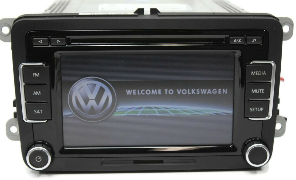 2010-2017 VW Jetta Radio Stereo Cd Player Touch Screen 1K0 035 180 AC + CODE