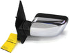 2004-2010 Infiniti Qx56 Driver Left Side Power Door Mirror Chrome 32730 - BIGGSMOTORING.COM
