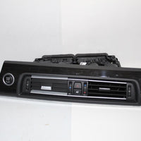 11-15 Bmw Oem 550I Dash Blackwood  Long Trim Vent W/ Push Start Engine Button - BIGGSMOTORING.COM