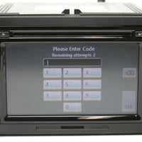 2010-2017 VW Jetta Radio Stereo Cd Player Touch Screen 1K0 035 180 AC + CODE