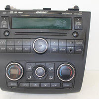 2007-2009 NISSAN ALTIMA RADIO STEREO CLIMATE CONTROL CD PLAYER