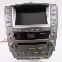 2006-2009 Lexus Is250 Is350 Navigation Radio Monitor Screen P6500 86111-53060 - BIGGSMOTORING.COM