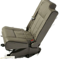 07-17 Ford Navigator Expedition Middle Center 2Nd Row Jump Seat  Leather Tan - BIGGSMOTORING.COM