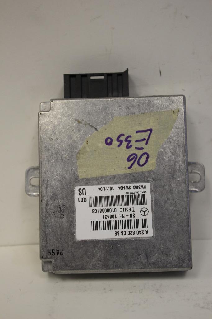 2003-2006 Mercedes Benz W211 E320 E350 Voice Control Module A 240 820 08 85 - BIGGSMOTORING.COM