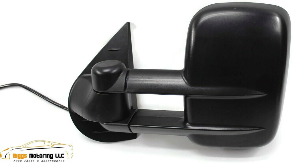 2007-2013 Gm Silverado 1500 Driver  Left  Side Power Door Mirror Black 31397