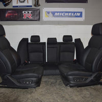 11 -17 Bmw 550I M Sport Seats 18 Way Adjustable W/Active Leather Blk Oem - BIGGSMOTORING.COM