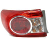 2010-2013 Toyota Corolla Driver Left Side Rear Tail Light