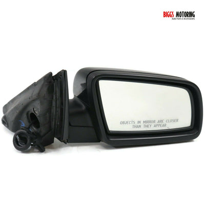 2006-2010 BMW 528i 535i Passenger Right Side Power Door Mirror Black