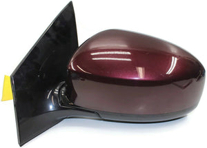 2009-2014 NISSAN MURANO DRIVER LEFT SIDE POWER DOOR MIRROR DARK RED 32538