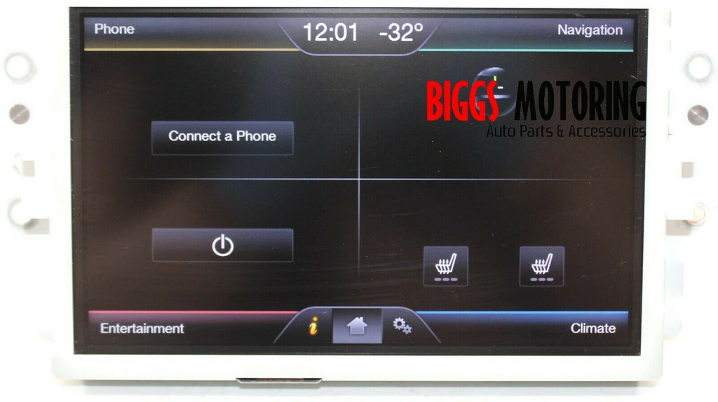2013-2016 Ford Fusion Sync GPS Navigation Radio Display Screen DS7T-18B955-FA