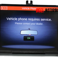 2013-2016 Dodge Ram Navigation RadioTouch Display Screen 68224531AG 4350