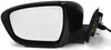 2014-2016 Nissan Rogue Driver Left Power Door Mirror Pearl White 32269