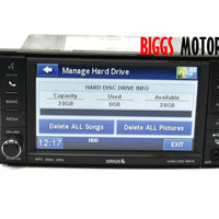 2013-2016 Chrysler Town & Country MyGiG Navigation High Speed Radio P05064829AH