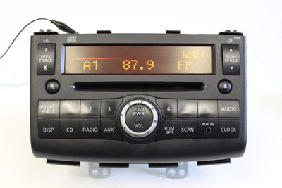 2008-2010 NISSAN ROGUE  RADIO AUX  CD PLAYER 28185 JM005