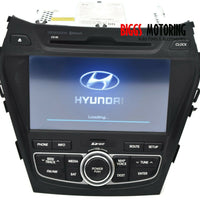 2013-2016 Hyundai Santa Fe Navigation Touch Screen Radio Cd Player 96560-4Z1004X