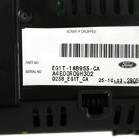 2013-2015 Ford Taurus Radio Information Display 4.2'' Screen EG1T-18B955-CA