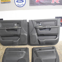 2009-2018 DODGE RAM CREW CAB DOOR PANEL FOUR (4) PIECE COMPLETE SET OEM