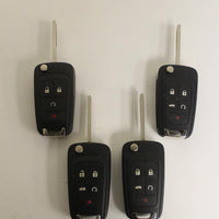 Lot Of 4 Buick  Key Fob Remotes Smart Keys Flip Key