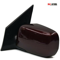 2003-2008 Honda Pilot Driver Left Side Power Door Mirror Dark Red 33425 - BIGGSMOTORING.COM