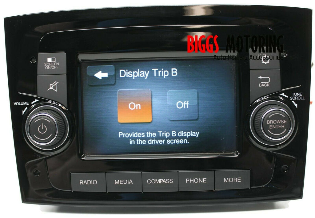 2015-2016 Dodge Pro Master Dash Radio Touch Screen Player 07356251940