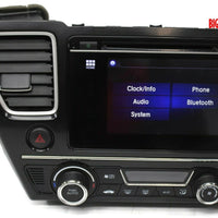 2014-2015 Honda Civic Radio Stereo Cd Player Touch Screen 39100-TR6-A520-M1 +cod