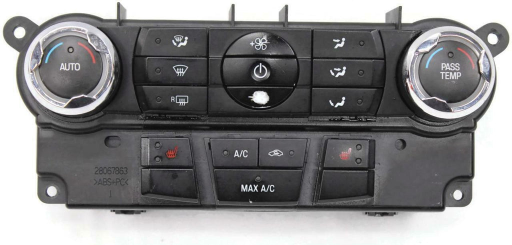 2010-2012 FORD FUSION A/C HEATER CLIMATE CONTROL UNIT AE5H-18C612-EV