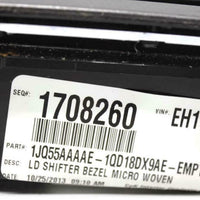 2011-2014 Dodge Charger Micro Woven Gear Shifter Bezel 1jq55aaaae