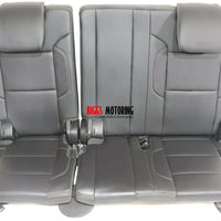 2015-2020 Factory Oem Yukon Denali 3rd Row Rear Leather Seat Power Folding Black