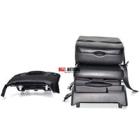 28 Dodge Ram Center Storage console Drawer & Jump Seat W/ Storage Black leather