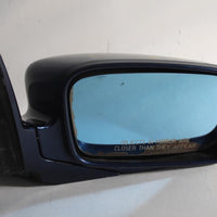 2004-2006  ACURA TL PASSENGER SIDE DOOR REAR VIEW MIRROR ABYSS PEARL BLUE - BIGGSMOTORING.COM