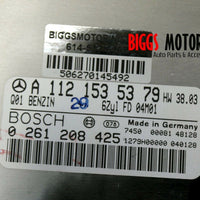 2003-2005 Mercedes Benz W163 ML350 Engine Computer ECU Ignition Key Set - BIGGSMOTORING.COM