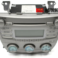 2007-2011 Toyota Camry Radio Stereo Cd Player Ac Control 86120-06480