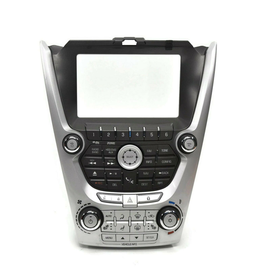 2010 Chevy Equinox Radio Face Ac Control Bezel 20920054