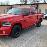 2018 Ram 1500 Crew Cab 3.6L 4X4 Red 8.4 Touch screen 5.7 bed liner many upgrades