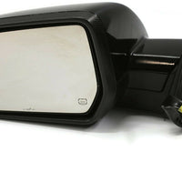 2010-2013 Chey Equinox Driver Left Side Power Door Mirror Black 32536