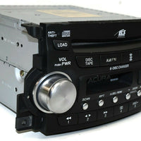 2004-2006 Acura TL Radio Stereo Tape 6 Disc Changer Cd Player 39100-SEP-A00 - BIGGSMOTORING.COM