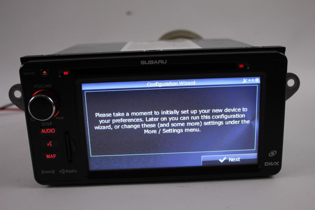2013-2017 SUBARU IMPREZA STEREO NAVIGATION MAP RADIO DISPLAY SCREEN 86271 CA620
