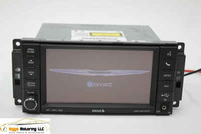 2007-2013 Chrysler Dodge RHR MyGig LOW Speed Navi Radio Cd Player P68092001AD