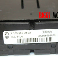 2002-2005 Mercedes Benz W163 ML320 BCM Body Control Module A 163 545 28 32 - BIGGSMOTORING.COM