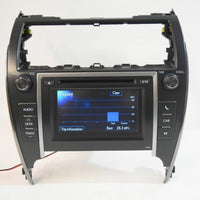 2012-2014 TOYOTA CAMRY 57076 RADIO TOUCH SCREEN CD PLAYER 86140-06011